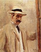 Max Liebermann Self-Portrait painting